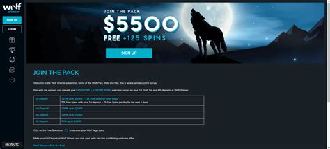 wolf casino bonus code